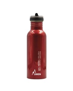 Laken Basic aluminium drinking bottle 0,75 L. Flow cap