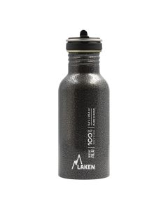 Laken Basic aluminium drinking bottle 0,60 L. Flow cap