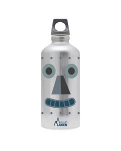 Laken Futura Junior dricksflaska i aluminium 0,6L Robot