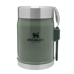Stanley Classic Ruokatermos + Spork 0.4L, grön