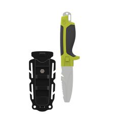 GearAid TANU Dive and Rescue Knife, green diving knife