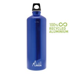 Laken Futura dricksflaska av aluminium 1 L. blå