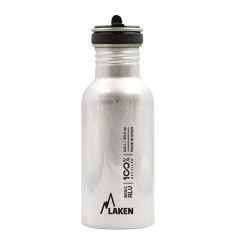 Laken Basic dricksflaska i aluminium 0,60 L. Flödeslock
