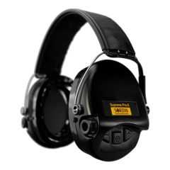 Sordin Supreme Pro-X Hear2 LED Gel musta Aktiivinen kuulosuojain